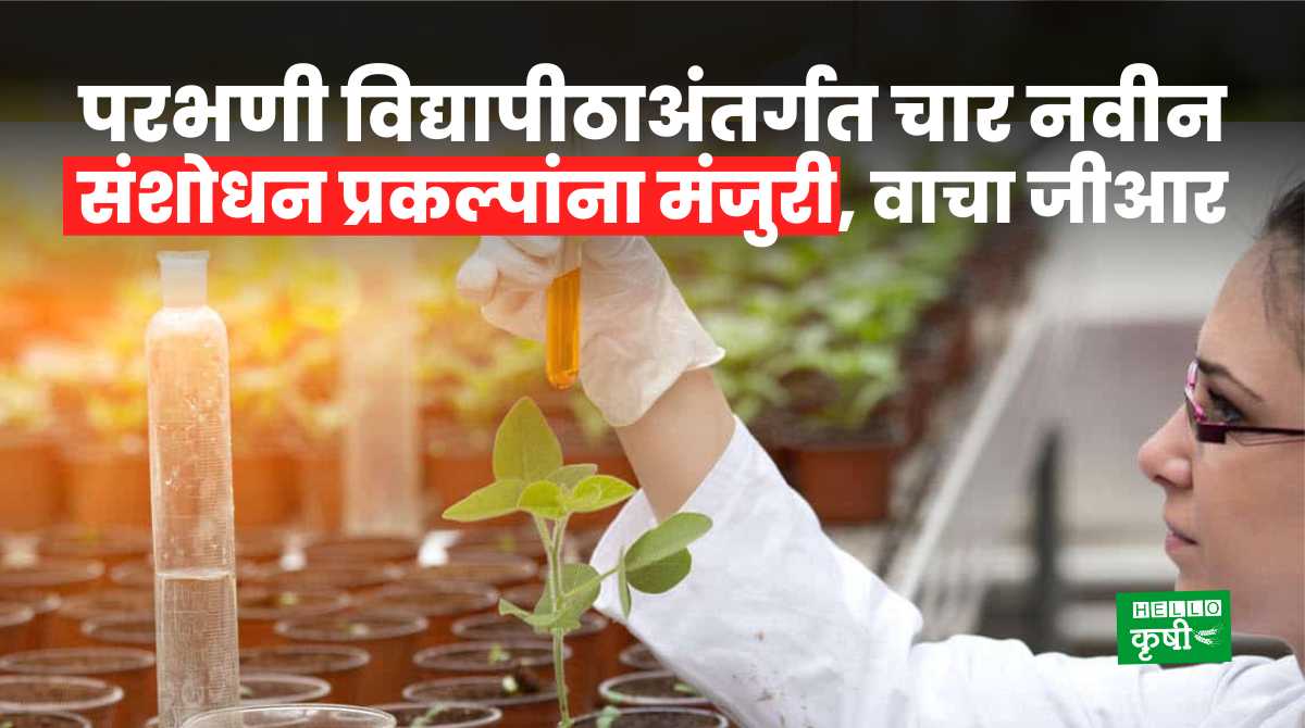 Parbhani Agri University Research Projects